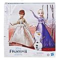 Disney Frozen Elsa, Anna and Olaf Fashion Doll Set With Dresses and Shoes Inspired by Disney's Frozen 2 – Toy For Children Aged 3 and Up [Amazon Exclusive] - Amazon Exclusive