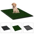 vidaXL Pet Toilet with Tray & Faux Turf Green 76x51x3 cm WC