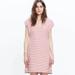 Madewell Dresses | Madewell Vacances Cream Red Striped Dress | Color: Cream/Red | Size: Xs