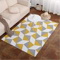 Geometric Modern Carpet Perfect for Decking Triangles Traditional Living Room Rug-c2_50*80cm