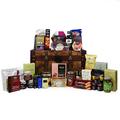 Vintage Style Chest ''Pantry Essentials'' Gourmet Food Hamper 38 Items - Gift Ideas for Christmas, Birthday Presents, Anniversary, Him, Her, Business and Corporate