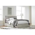 Destination Queen-size Panel Bed in Cotton Grey - Modus DEZ7H5