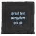 East Urban Home Spread Love Quote Single Reversible Comforter Polyester/Polyfill/Microfiber in Blue | King Comforter | Wayfair