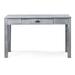 Grain Wood Furniture Montauk Solid Wood Desk Wood in Gray | 30 H x 48 W x 21.5 D in | Wayfair MT2220
