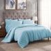 Ebern Designs Amariona Modern & Contemporary 3 Piece Duvet Cover Set, Cotton in Blue | King/California King Duvet Cover + 2 Shams | Wayfair