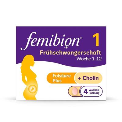 Femibion 1 Frühschwangerschaft Tabletten 28 St Image