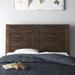 Three Posts™ Baby & Kids Kendal Solid Wood Panel Headboard Wood in Brown/Gray | 52 H x 41 W x 3 D in | Wayfair BF7FB5DD67FA4661BF054BF791A30268