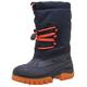 CMP Unisex Kinder Kids Ahto Wp Snow Boots Schneestiefel, B Blue Orange Fluo, 37 EU