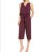 Michael Kors Dresses | Michael Michael Kors Womens Wrap Glitter Jumpsuit | Color: Purple/Red | Size: M