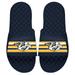 Men's ISlide Navy Nashville Predators Stripe Logo Slide Sandals