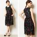 Anthropologie Dresses | Anthropologie Sz 10 Lace Overlay Dress | Color: Black/Pink | Size: 10