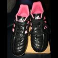 Adidas Shoes | Adidas Soccer Cleats For Girls Or Women. | Color: Black/Pink | Size: 5bb