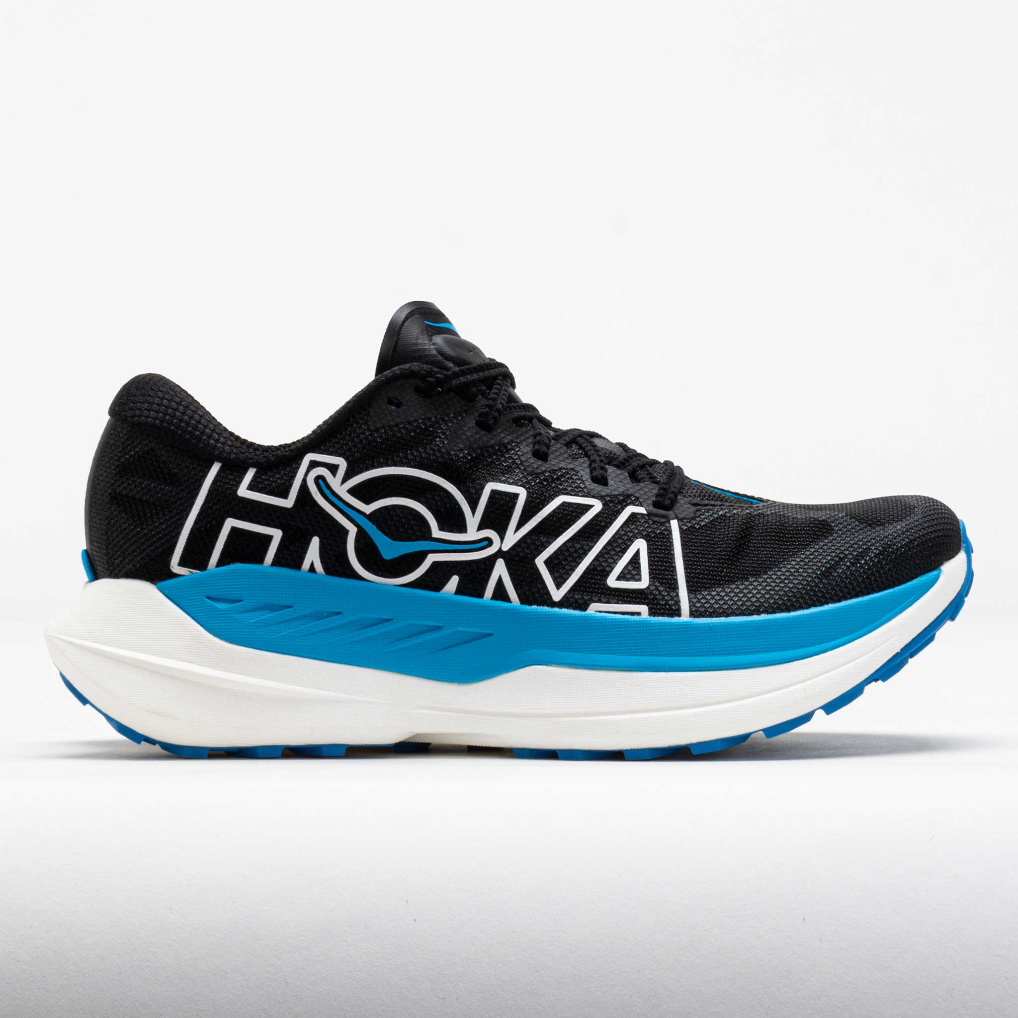 HOKA Rocket X Trail Women's Trail Running Shoes Black/Skyward Blue
