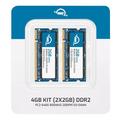 OWC - 4GB Memory Upgrade Kit - 2 x 2GB PC6400 DDR2 800MHz SO-DIMMs für Apple iMac Intel (April 2008), MacBook (White) 213GHz (May 2009), und kompatible PCs