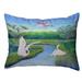 Highland Dunes Pipkins Marsh Wings Outdoor Rectangular Pillow Cover & Insert Polyester/Polyfill blend | 16 H x 20 W x 6 D in | Wayfair