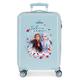 Disney mp-7362 Frozen Die Eiskönigin Trust your journey Kabinenkoffer Blau 32x55x20. cms,Hartschalen ABS Kombinationsschloss Kombinationsschloss 32L 2,5Kgs 4 Doppelräder Handgepäck