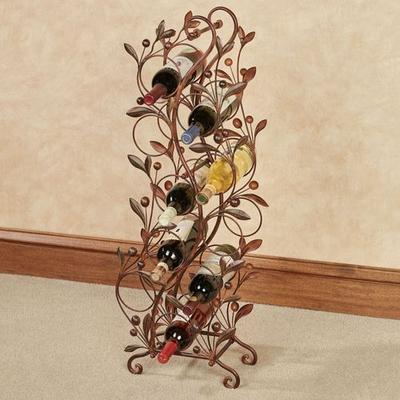 Catalonia Floor Wine Rack Brown , Brown