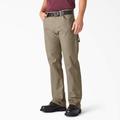 Dickies Men's Relaxed Fit Heavyweight Duck Carpenter Pants - Rinsed Desert Sand Size 30 34 (1939)