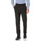 Kenneth Cole Reaction Men's Premium Stretch Texture Weave Slim Fit Dress Pant, Black, 36W x 30L