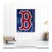 Boston Red Sox 16" x 20" Embellished Giclee Print by Charlie Turano III - B