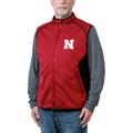 Men's Franchise Club Scarlet Nebraska Huskers Stadium Softshell Vest