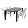 Atlantic Noordam 7 Piece Rectangular Patio Dining Set - International Home CALI_6PORTNEL