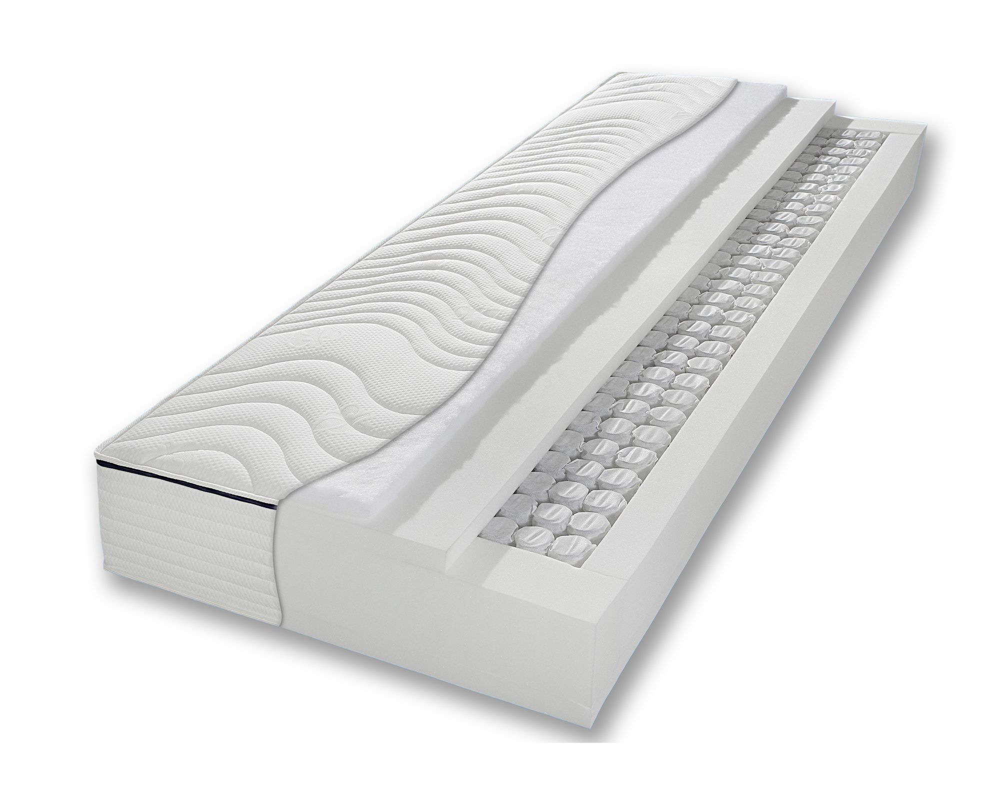 Badenia »Irisette Fehmarn« 500er Taschenfederkern-Matratze 100x200 cm / H4
