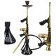 MOB Shisha Tommy-Gun Gold Shisha Replica, Nicotine Free