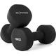 KG Physio Weights Dumbbells Set - Neoprene-Coated Dumbbells Weights Set, Sweat-Resistant Dumbell Set with Anti-Roll Technology and A3 Exercise Poster, Dumbbell Set 1-10kg Dumbbell Pair