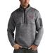 Men's Antigua Charcoal Loyola Marymount Lions Fortune Half-Zip Pullover Jacket