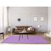 Indigo 108 x 0.4 in Area Rug - East Urban Home Classic Geometric Ombre Purple Area Rug Chenille | 108 W x 0.4 D in | Wayfair