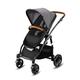 Cbx Leotie Lux 51800 Pushchair with Reversible Seat and Newborn Stroller with Rain Cover and Baby Carrier Adapters, 0-15 kg Grey (Comfy Grey)