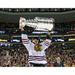 Jonathan Toews Chicago Blackhawks Unsigned 2013 Stanley Cup Champions Raising Photograph