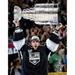 Jonathan Quick Los Angeles Kings Unsigned 2014 Stanley Cup Champions Raising Photograph