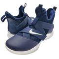 Nike Shoes | Nike Lebron Soldier Xii Tb Promo Basketball Shoes Sneaker | Color: Blue/White | Size: 6