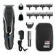 Wahl Aqua Blade Rechargeable Wet Dry Lithium Ion Deluxe Trimming Kit with 4 Interchangeable Heads for Shaving, Detailing, Grooming Beards, Mustaches, Stubble, Ear, Nose, Body – Model 9899-100