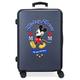 Disney Have a good day Mickey Blue Medium Suitcase 48 x 68 x 26 cm Rigid ABS Combination Lock 70 Litre 3.7 kg 4 Double Wheels