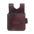 TOURBON Leather Waist Shooting Ammo Bag Shotgun Shell Pouch - Holds A Box of 25 Rounds