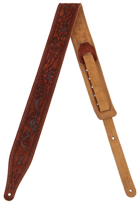 Levys Brown Kokopelli Strap 2,5