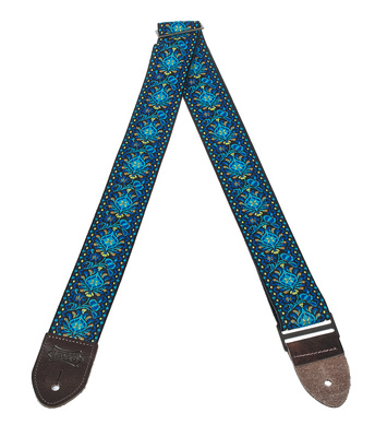 Levys Jacquard Floral strap 2" B&Y