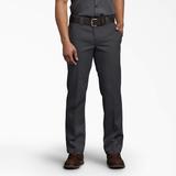 Dickies Men's 873 Flex Slim Fit Work Pants - Black Size 36 X 32 (873F)