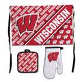 WinCraft Wisconsin Badgers 3-Piece Barbecue Set