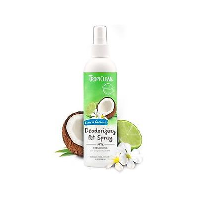 TropiClean Lime & Coconut Deodorizing Dog & Cat Spray, 8-oz bottle