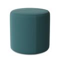 Red Barrel Studio® Porthleven 18" Round Standard Ottoman in Blue | 18 H x 18 W x 18 D in | Wayfair 18F8D11981DB4B02BA8477E928CB9535