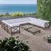 Longshore Tides Outdoor 12 Piece Sectional Seating Group w/ Cushion Wood/Natural Hardwoods in Gray/White | Wayfair 12338FFCF5EE47F0AA13E90E756E20E0