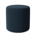 Red Barrel Studio® Porthleven 18" Round Standard Ottoman in Blue | 18 H x 18 W x 18 D in | Wayfair 99280FEBC84A493D950A0B5B0043629B