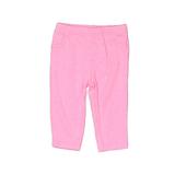 Carter's Leggings: Pink Solid Bottoms - Size 3 Month