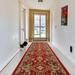 Red 36 x 0.3 in Area Rug - Winston Porter Custom Size Runner Rug Oriental Mahal Low Pile Slip Resistant Runner Rugs by Feet Nylon | Wayfair