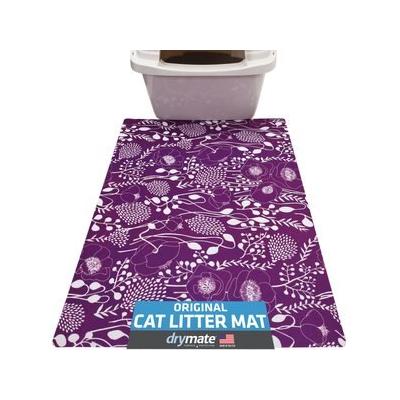Drymate Good Medicine Cat Litter Mat, Plum