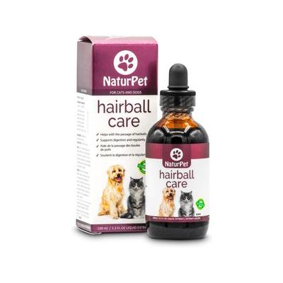 NaturPet Liquid Hairball Control Supplement for Cats & Dogs, 100-ml bottle
